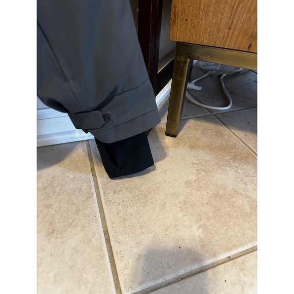 orage womens ski jacket, dark gray, red accents, heavy insulated - Picture 4 of 6